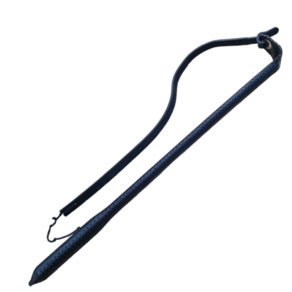 EQ K9 Agitation Whip - 55cm - Handmade Leather - For IGP-Schutzhund-Police Sport image 1