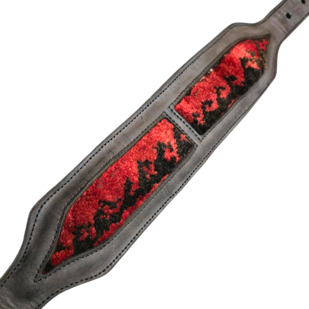 EQ K9 Imperial Collar – Handwoven Persian Rug & Leather image 5