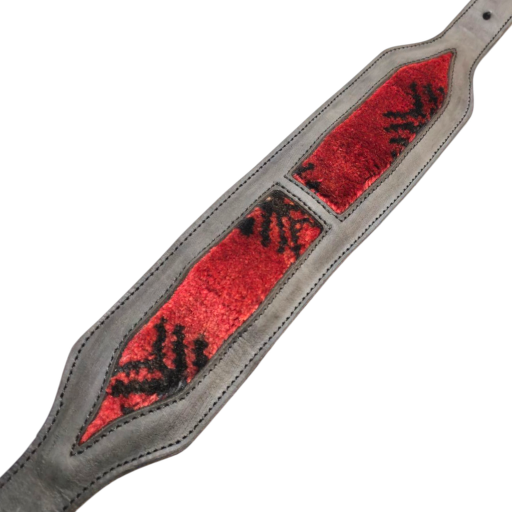 EQ K9 Imperial Collar – Handwoven Persian Rug & Leather image 4