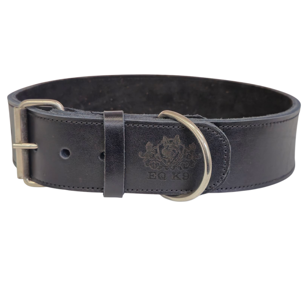 EQ K9 Premium Leather Collar – Strong, Stylish & Comfortable image 2