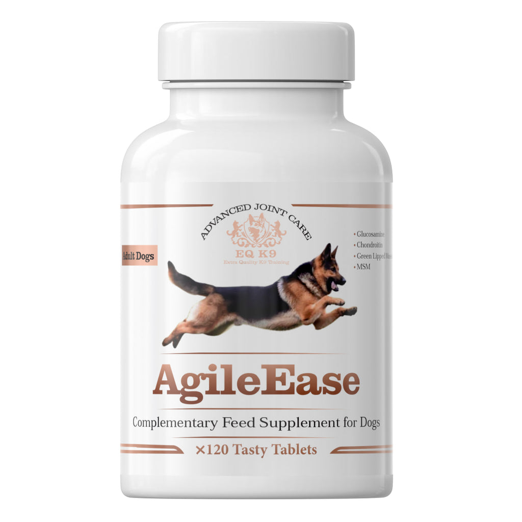 EQ K9 Hip & Joint Supplement for Dogs | 120 Chewable Tablets | Beef Flavour image 0
