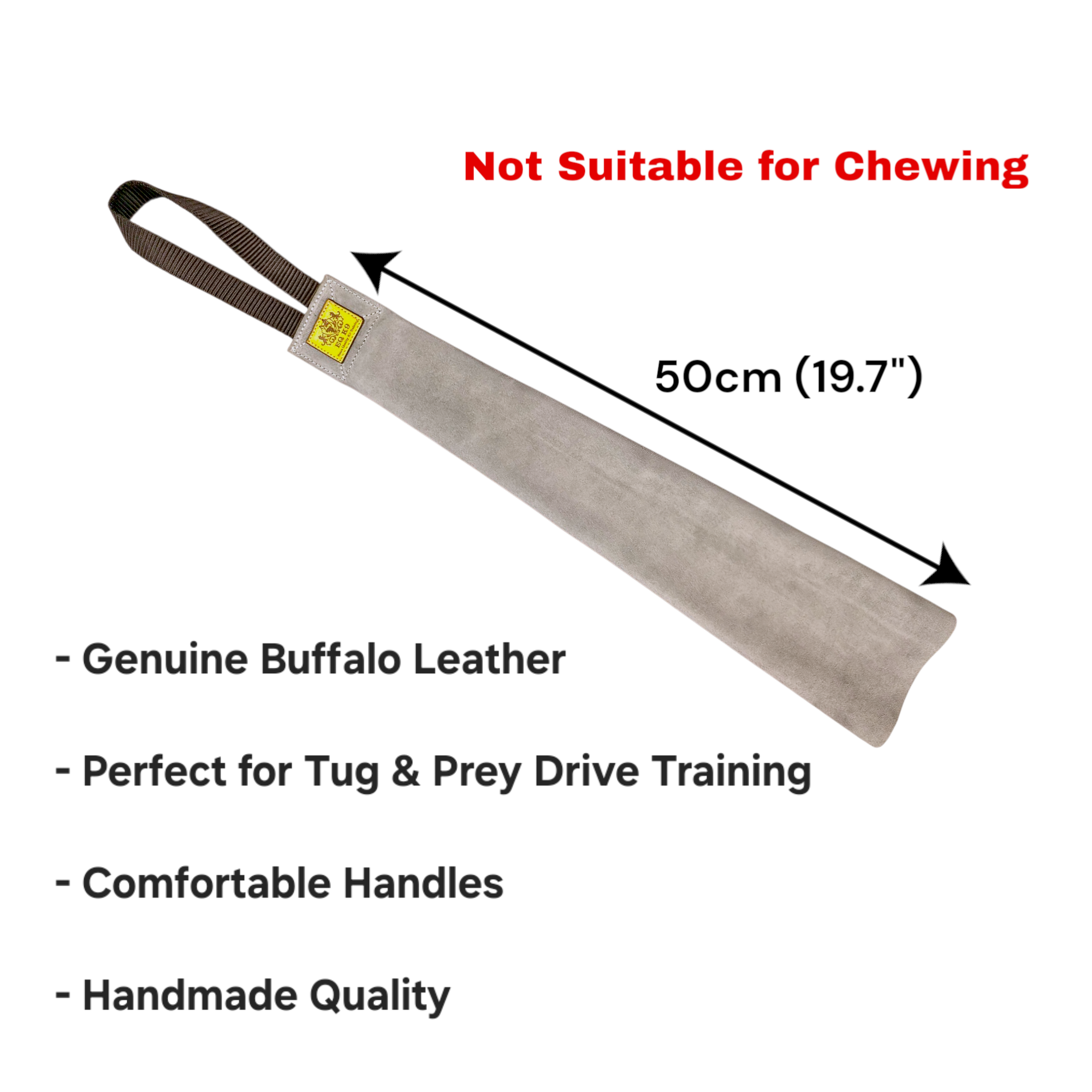 Syn Bite Rag Leather Bite Rag for Dog Training & Tug of War – EQ K9 Store