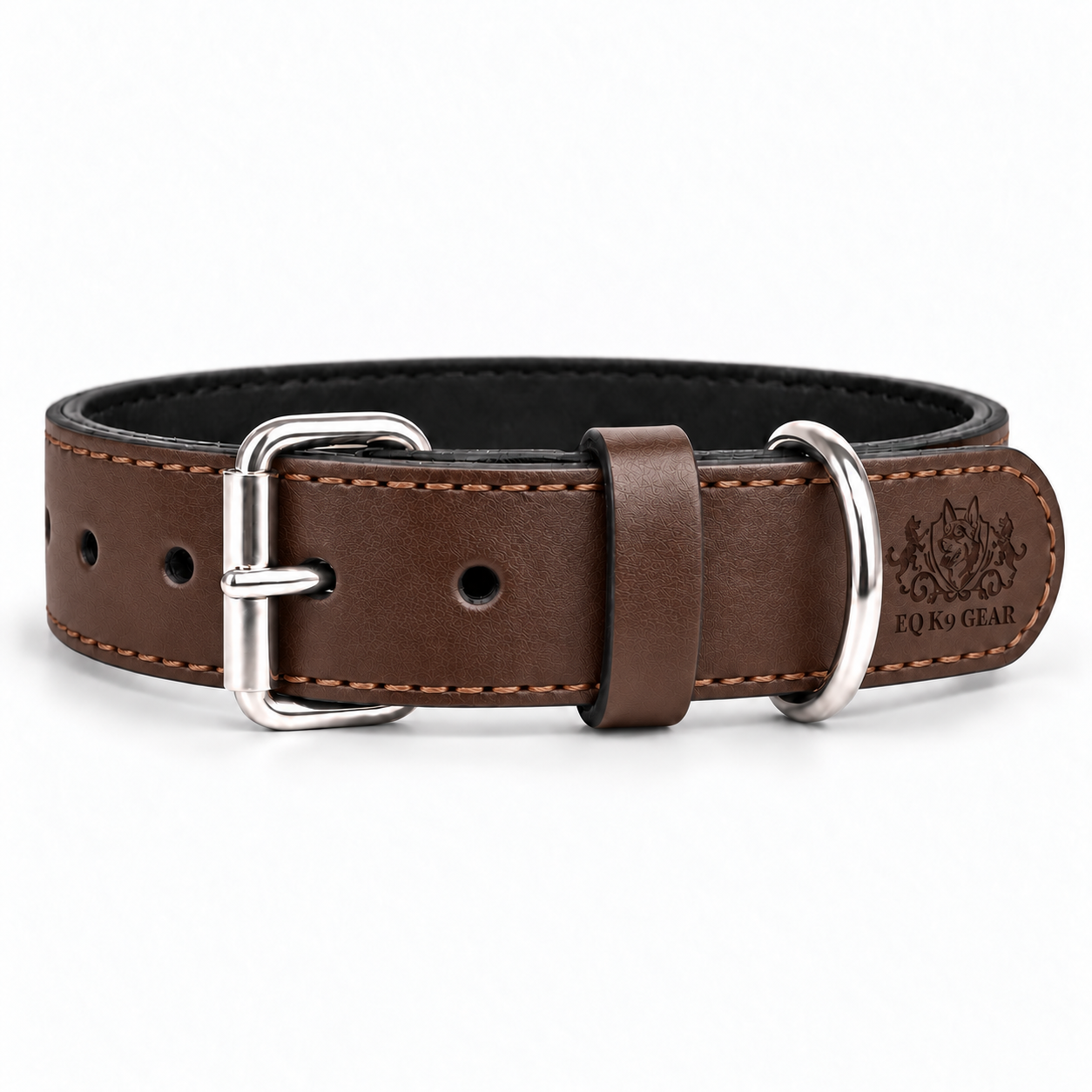 Leather Collar – Handmade, Durable, Stylish & Comfortable – EQ K9